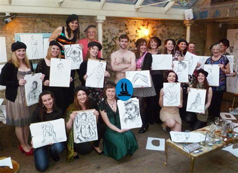 Hen And Stag Life Drawing Co Dr Who David Tennant Poses For A Hen Life
