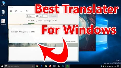 Windows Best Translator For Windows 10 Youtube