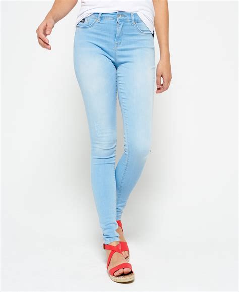 Superdry Sophia High Waist Super Skinny Jeans Womens Jeans