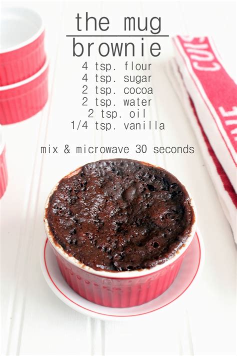 On a tuesday and we want something sweet right this second. Cherry Tea Cakes: The "Mug" Brownie