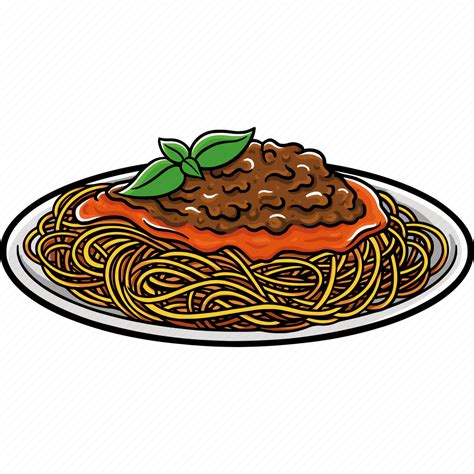 Bolognese Cheese Pasta Spaghetti Icon Download On Iconfinder
