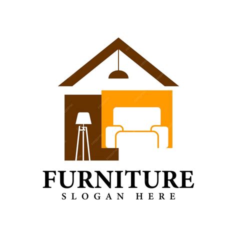 Premium Vector Furniture Logo Template Design
