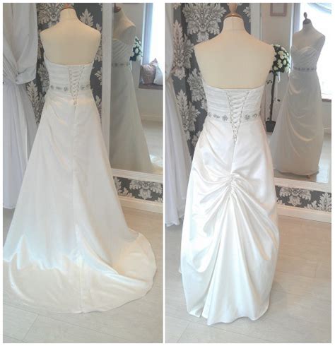 The main feature is skirt, which gives the image of femininity. How to Bustle Your Wedding Dress | Essense Designs