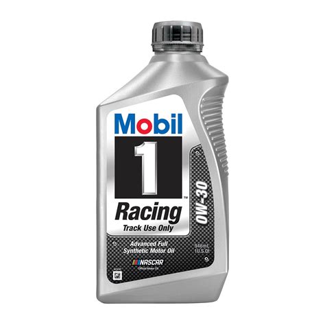 Mobil 1 Racing Full Synthetic Motor Oil 0w 30 1 Quart