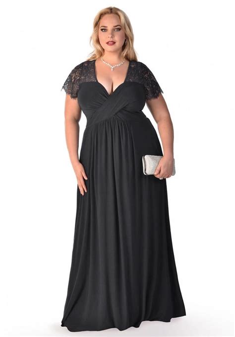Plus Size Black Dresses Evening Pluslook Eu Collection