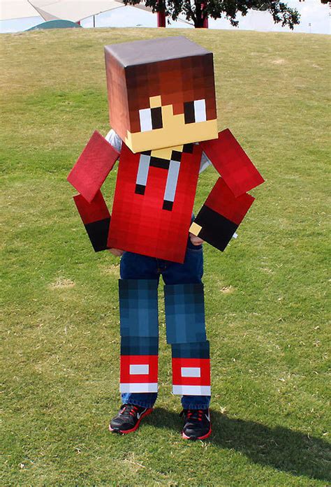 minecraft makeover 11 ways to dress up your minecraft fan this halloween popsugar moms