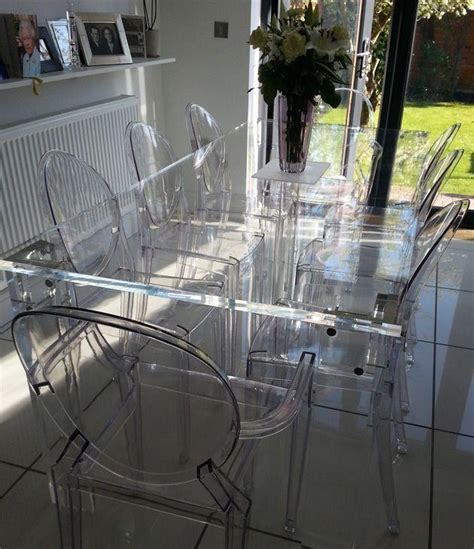 | acrylic dining room chairs. 20+ Acrylic Dining Tables | Dining Room Ideas