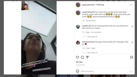 Amanda Manopo Jatuh Sakit Hingga Berkorban Demi Kehidupan Kru Ikatan