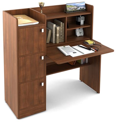 Height adjustable children study desk table &chair drawing set bookstandfeature: Buy Winner Study Table by Spacewood Online - Modern ...