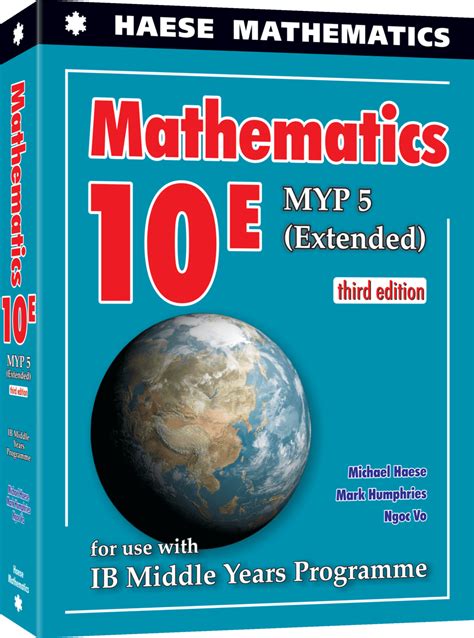 Mathematics 10 Myp 5 Extended 3rd Edition Haese Mathematics