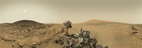 Mars Panorama Curiosity Rover Martian Solar Day 613 360 Panorama