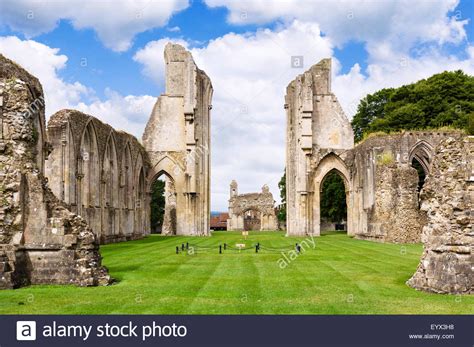 Glastonbury abbey, glastonbury, somerset is connected with legend to a degree that is unparalleled by any other abbey in england. The ruins of Glastonbury Abbey, associated with the legend ...