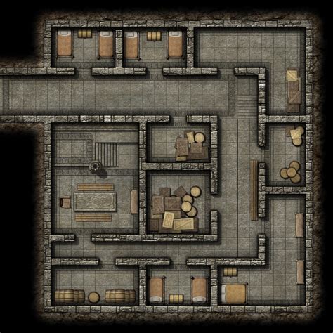 Tabletop Rpg Dungeon Map The Dungeon Of Akeyiro Dicegeeks Images And