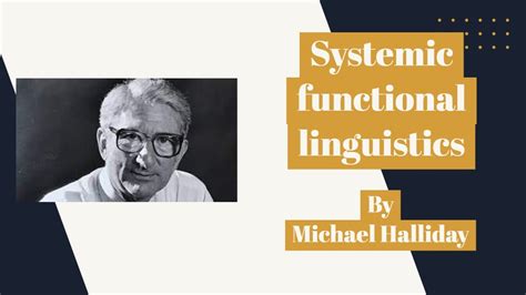 Halliday S Systemic Functional Linguistics Sfl Youtube