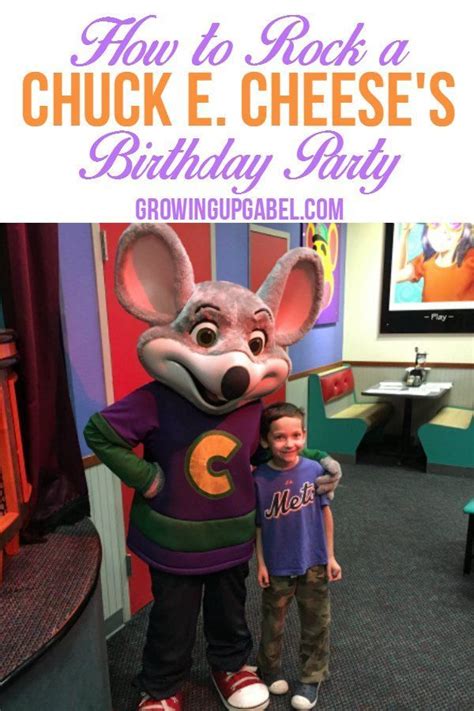 Book Birthday Party Chuck E Cheese Marica Lenz