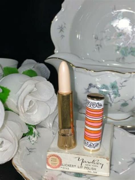 vintage 1969 yardley london slicker lip polish lipstick good etsy