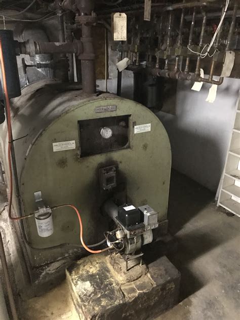 Old Oil Boiler — Heating Help The Wall