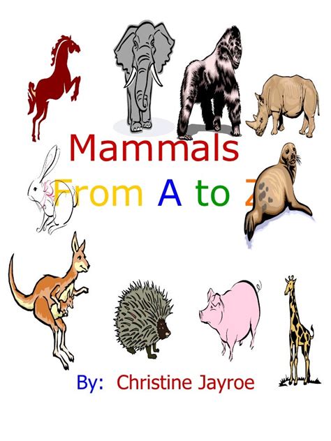 Mammals A To Z