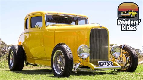 Hiboy 32 Ford 5 Window Coupe Built In Australia With V8 Ford Power