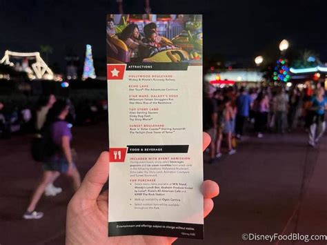 After Hours Hollywood Studios Printable 2023 2
