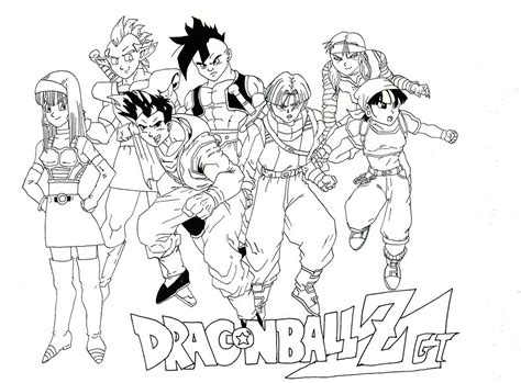 Dragon Ball Z Printable Coloring Pages Home Design Ideas