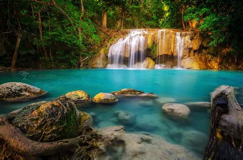 Waterfall Pools In Erawan National Park