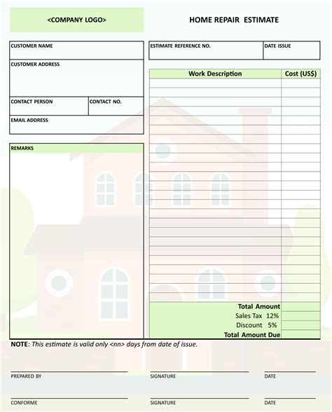 Do you want a super simple roofing estimates template that won't confuse or overwhelm your client? 9 Best Images of Roofing Estimate Templates Printable ...