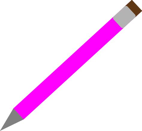 Pink Pencil Vector Icon Free Download Svg And Png