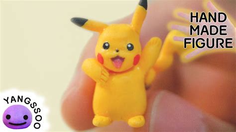 폴리머클레이로 피카츄 만들기 양쑤 Pokemon Pikachu Polymer Clay Tutorial Polymer