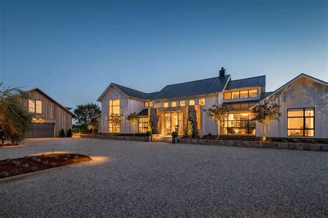 Fresh Modern Farmhouse Style With Stunning Views Of Napa