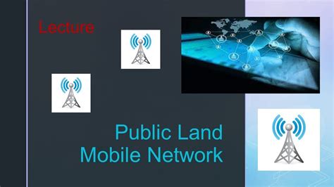 Lecture Public Land Mobile Network Youtube