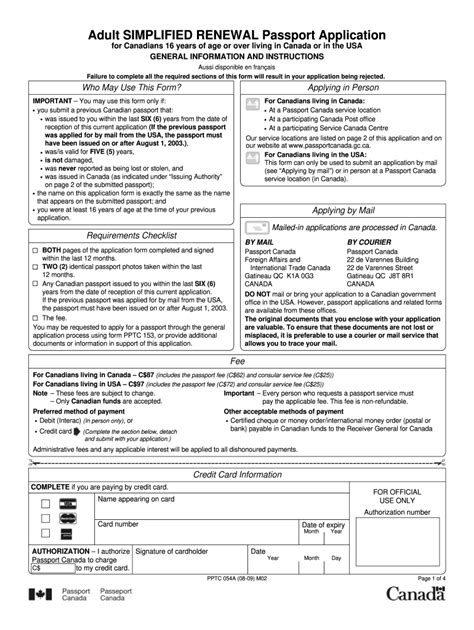 Canada Pptc 054a 2009 2022 Fill And Sign Printable Template Online