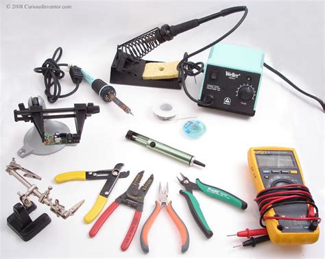 las 10 herramientas básicas para electronica