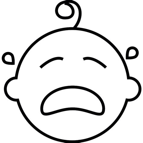 Crying Baby Vector Svg Icon Svg Repo