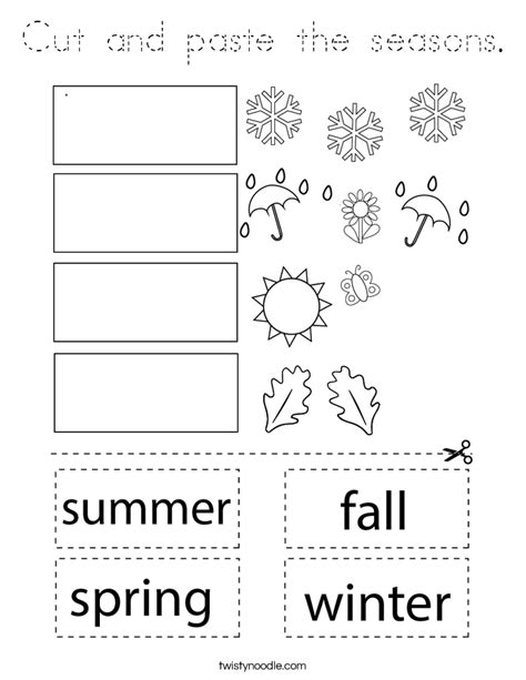 Four Seasons Tree Coloring Coloring Pages