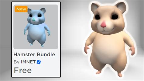 New Get This Free Hamster Bundle In Roblox Now 🐹 Youtube