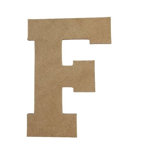Wooden Letter Unfinished Collegiate Font Craft Cutout