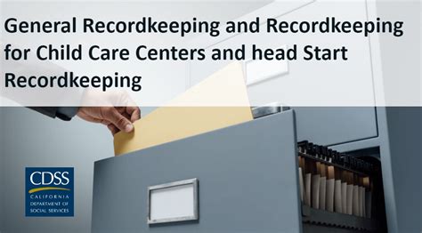 General Recordkeeping And Child Care Centers And Head Start