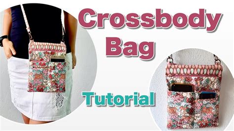 Crossbody Bag Tutorial How To Sew Crossbody Bag Youtube