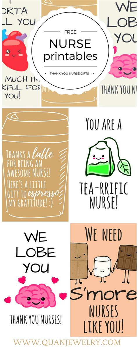 In this section, you can actually design and create your own card and print it out in your home to send to family and friends. Free Printable Nurse Appreciation Thank You Cards | Gifts ...