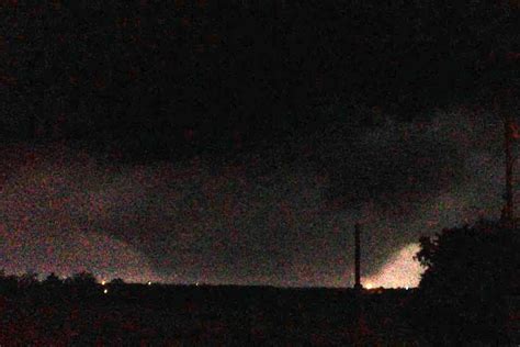 This Is A Mile Wide Tornado In Cleburne Texas On Wednesday Night This