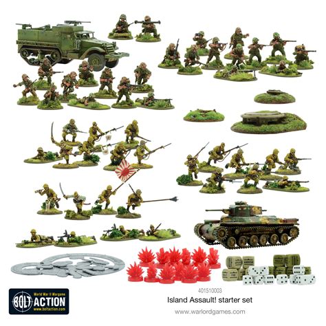 New Bolt Action Island Assault Starter Set Pops You In The Pacific