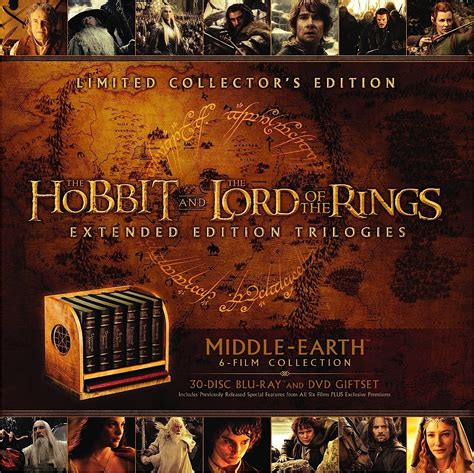 The Middle Earth Ultimate Collectors Edition Blu Ray
