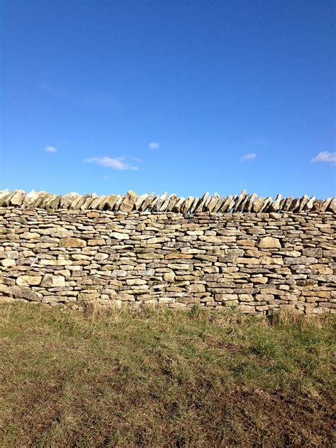 Dry Stone Wall At Levisham North Yorkshire Built By Andrew Fordham