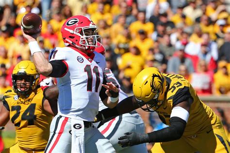 Missouri Georgia Football Live Updates Score Stats From Week 4