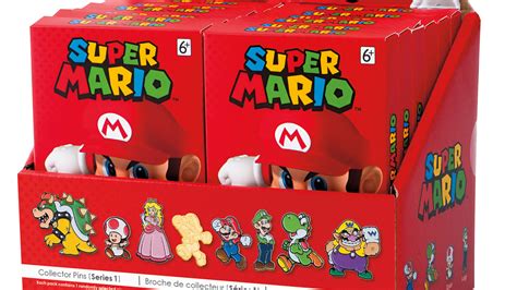 Super Mario Collector Pins Coming To Stores In December Vooks