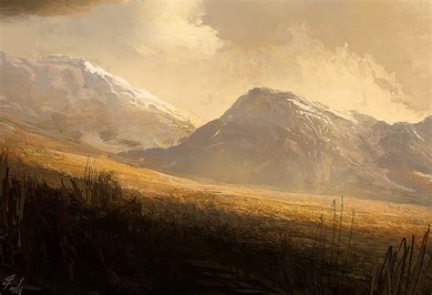 Golden Peaks By Joseph Feely Rimaginaryweather