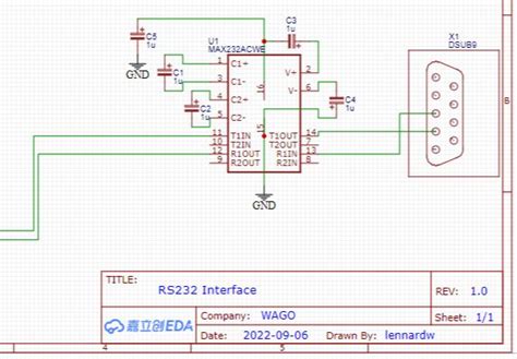 Rs232 Ttl Interface Easyeda Open Source Hardware Lab