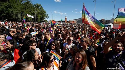 Madrid Worldpride Parade Takes Place Amidst Heightened Security Dw