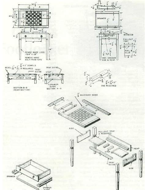 Chess Board Plans Woodworking Plan For Chess Board Complete